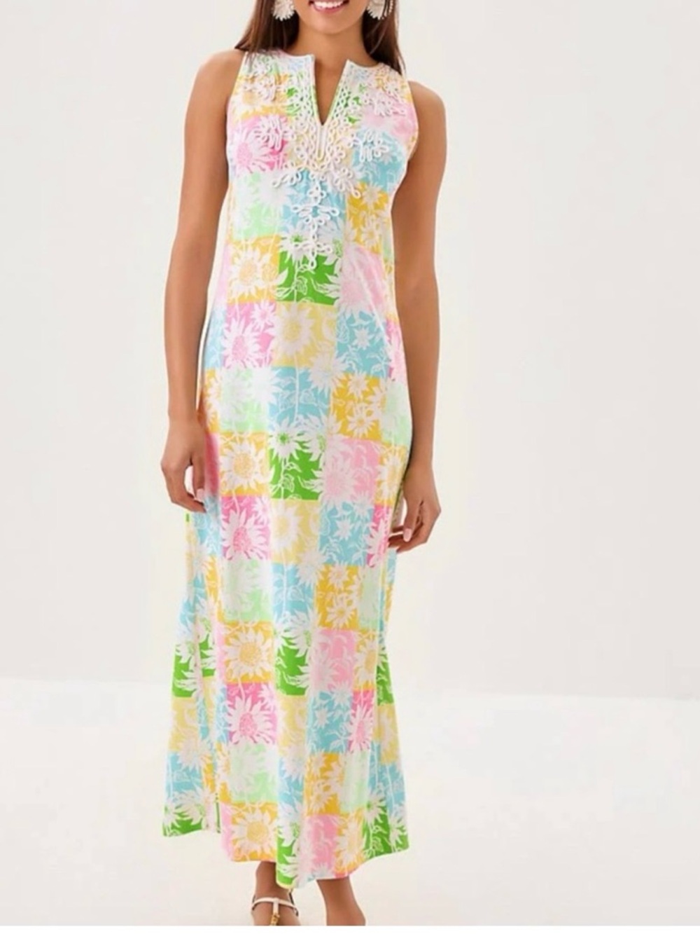 Lilly Pulitzer Raina Maxi Dress New with tag Size Medium